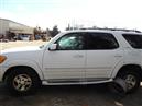 2002 Toyota Sequoia Limited White 4.7L AT 4WD #Z24615